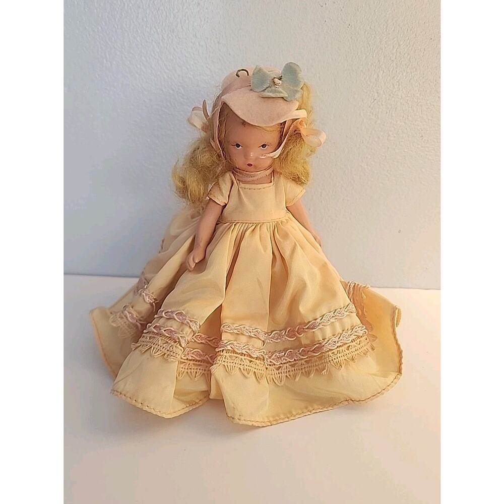 Nancy Ann Storybook Doll Figure See Saw Marjorie Daw Bisque 6"